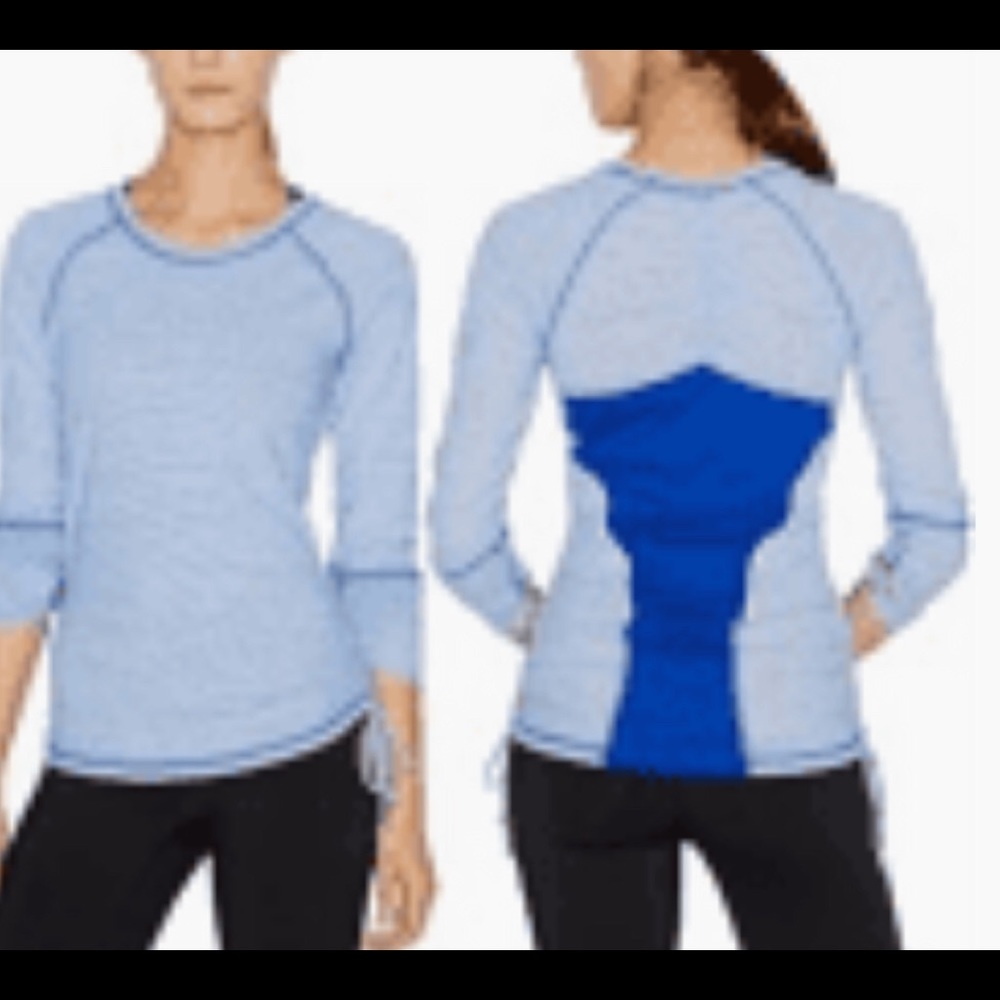 Lucy Tech Dashing Stripe Athletic Top